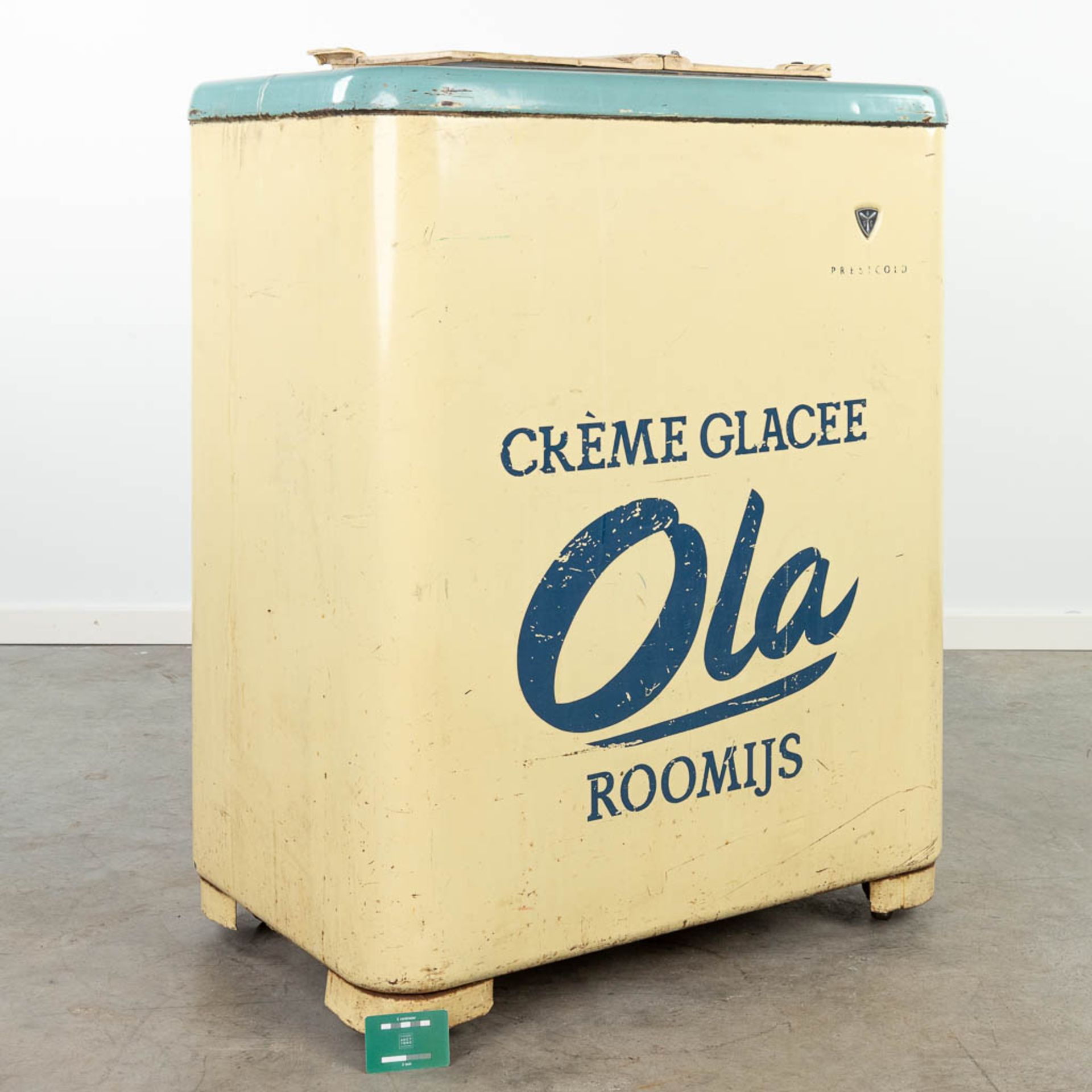 A vintage 'Ola' freezer (c.1955). (H:102cm) - Image 2 of 15