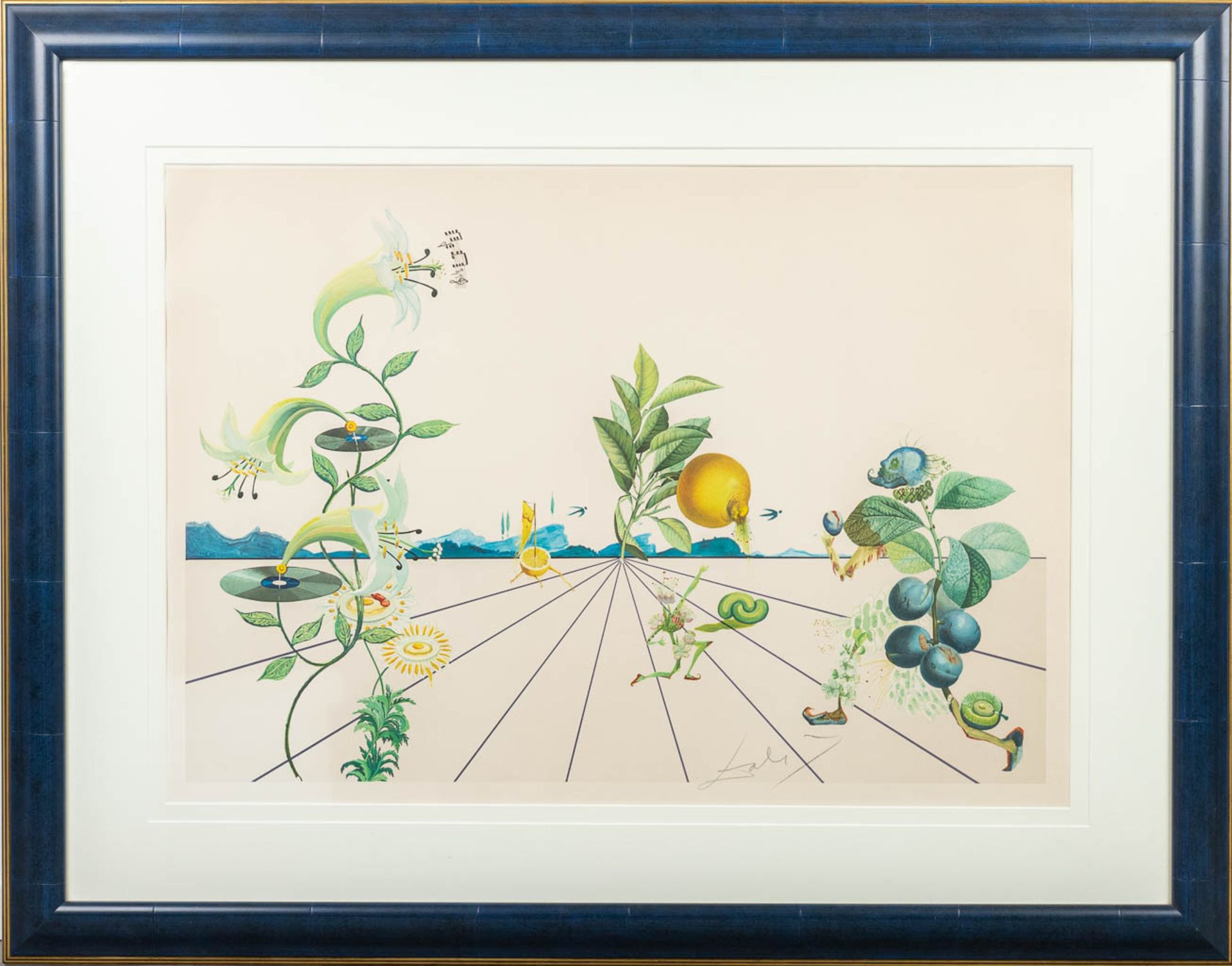 Salvador DALI (1904-1989) 'Flordali' a lithograph 'Mathieu of Zurich'. (103 x 74 cm) - Image 6 of 12