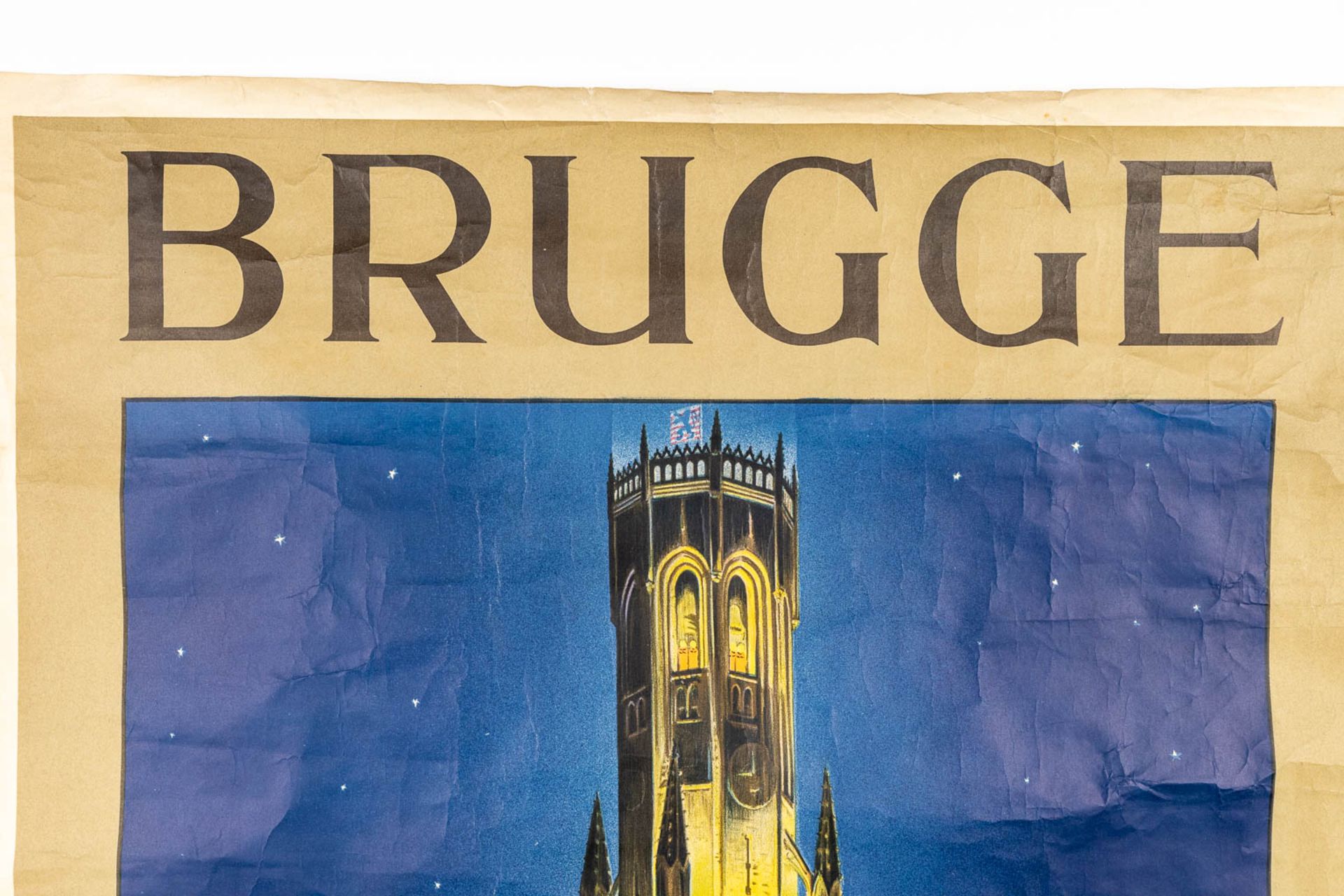 A collection of 3 vintage postersÊ'Brugge' - 'Brugge Heilig Bloed Spel' 'Men bereikt het best Brugge - Bild 7 aus 20