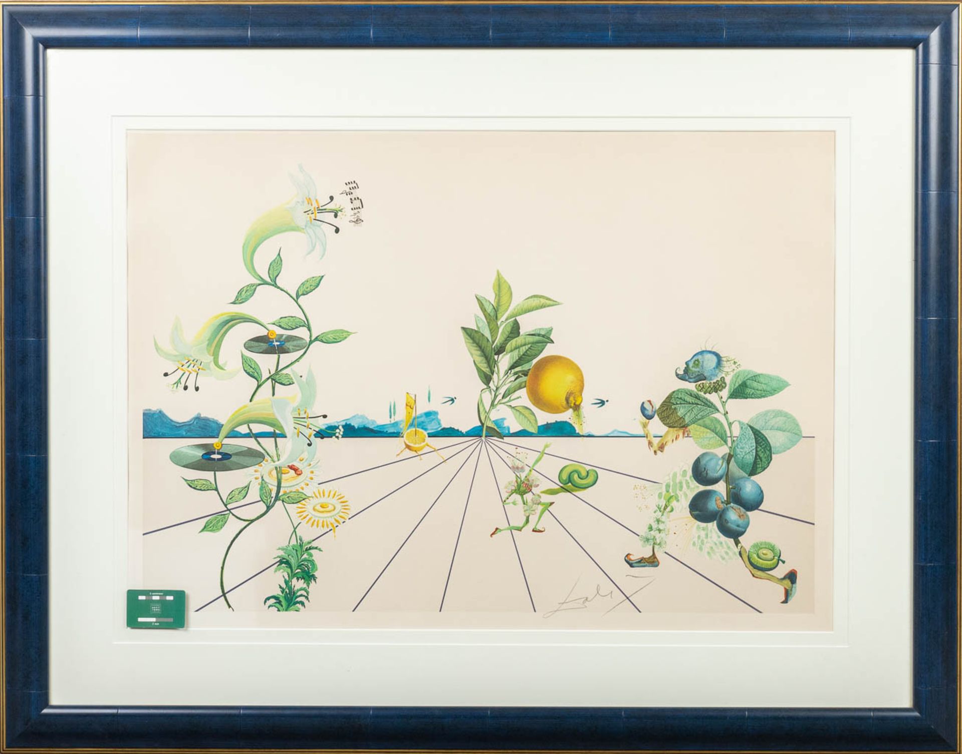 Salvador DALI (1904-1989) 'Flordali' a lithograph 'Mathieu of Zurich'. (103 x 74 cm) - Image 5 of 12