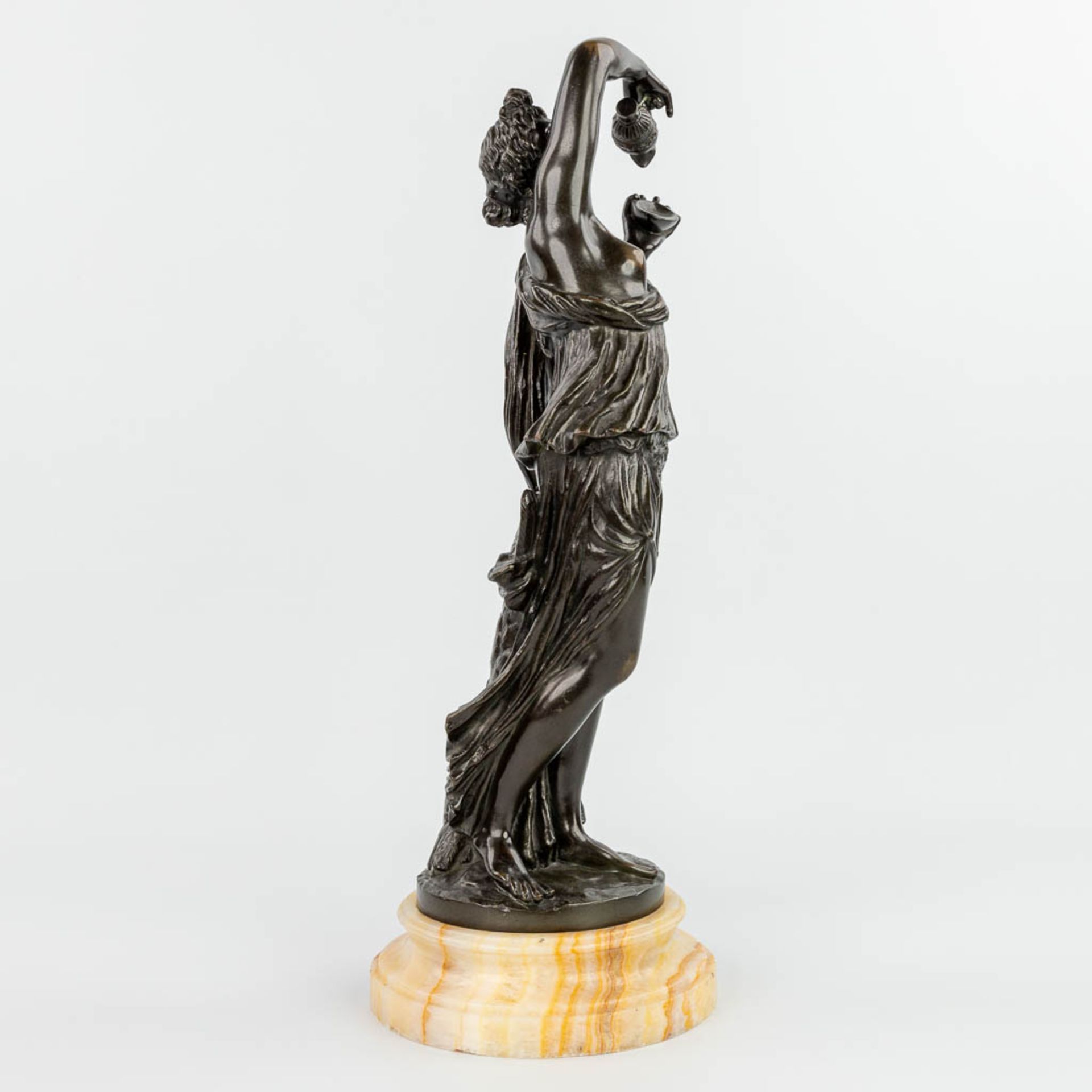 CLODION (1738-1814) 'Bacchante', a bronze statue. Posthumously cast. (H:52cm) - Image 2 of 12