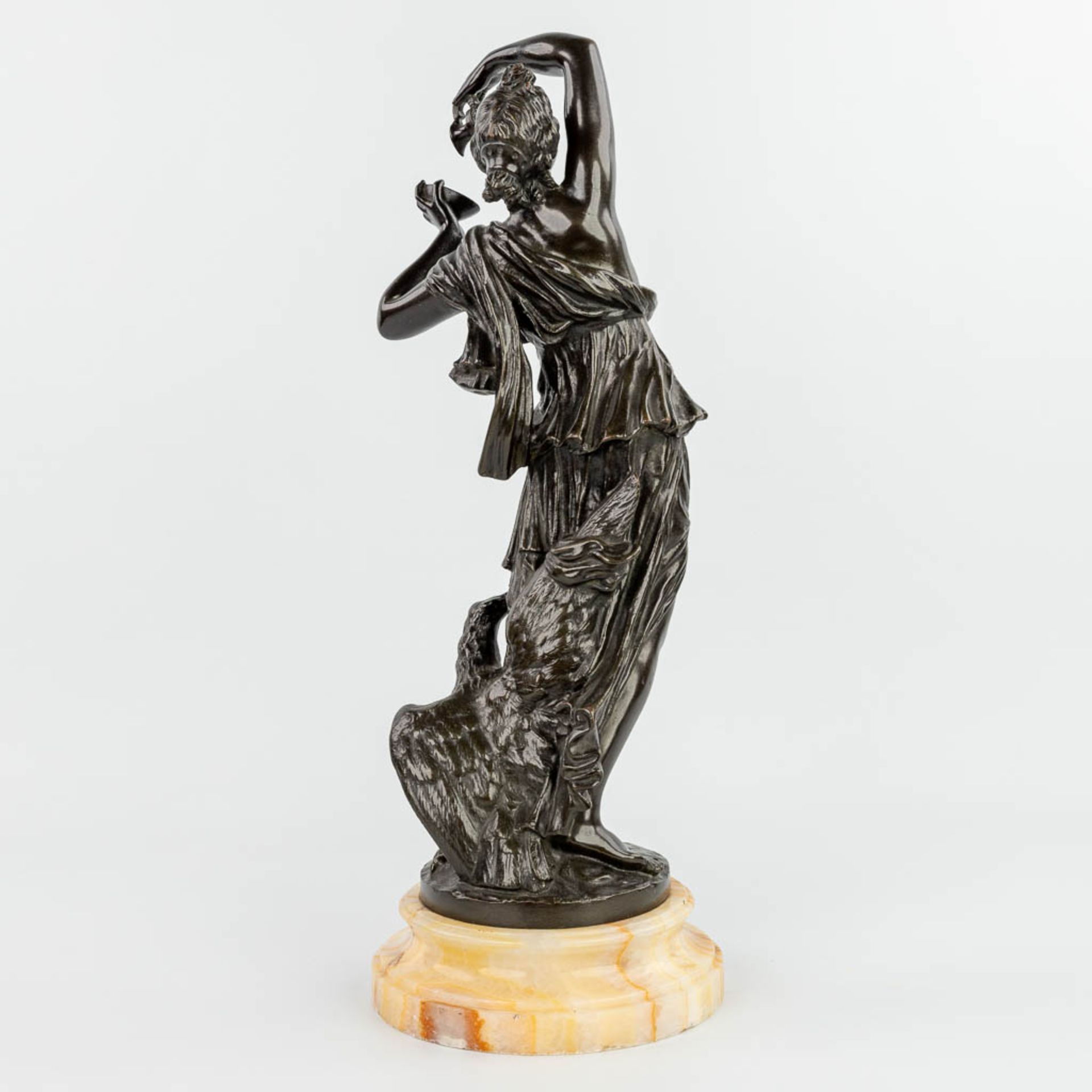 CLODION (1738-1814) 'Bacchante', a bronze statue. Posthumously cast. (H:52cm) - Image 10 of 12