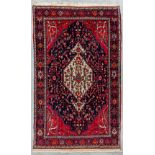 An Oriental hand-made carpet Bidjar. (135 x 219 cm)