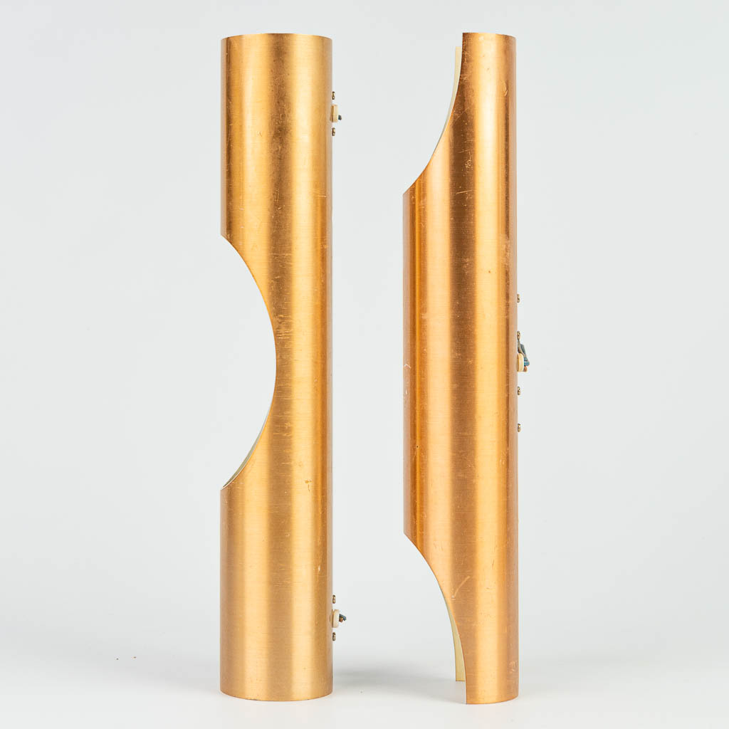 A collection of 10 mid-century wall lamps made by 'Raak' in Amsterdam, The Netherlands. (H:40cm) - Image 3 of 11