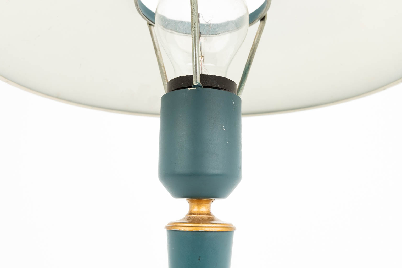 Louis Christian KALFF (1897-1976) a mid-century table lamp made for Philips. (H:32,5cm) - Image 5 of 12