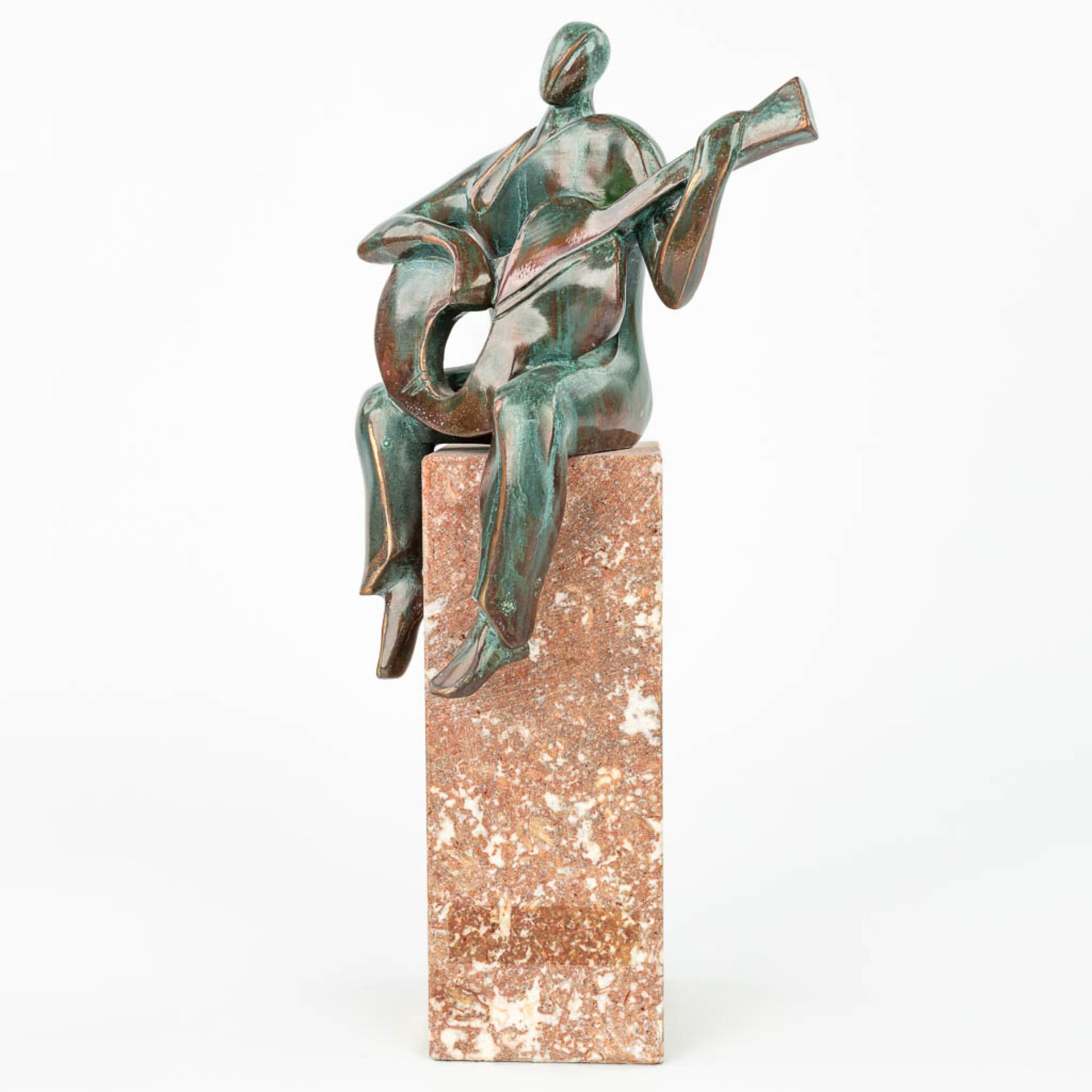 A collection of 2 modern artworks made of bronze. Christia Puell for PAOR S.A. &ÊYves LOHE. (H:34cm) - Image 17 of 19