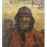 Alfons DE CUYPER (1887-1950) 'Portrait of a fisherman' (54 x 60cm)