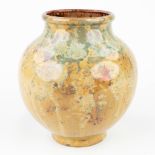 Mobach, a ceramic vase with reduction fired glaze (22 x 20cm)