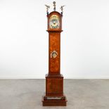 A standing clock, marked J.M. Verbrugge, Amsterdam. (28 x 47 x 192cm)