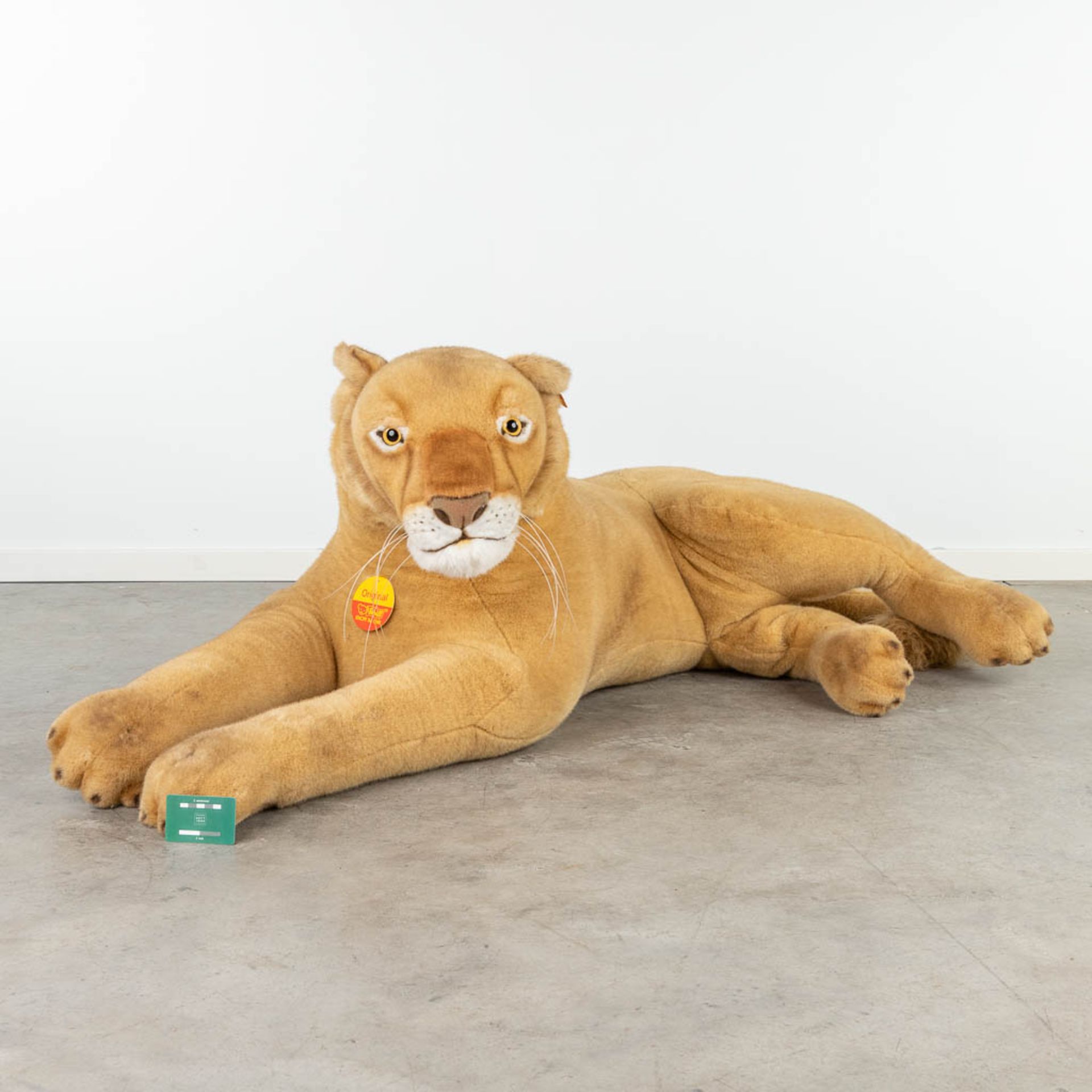 Steiff Lioness, EAN 502750, around 1991-1999 (160 x 55cm) - Image 2 of 12