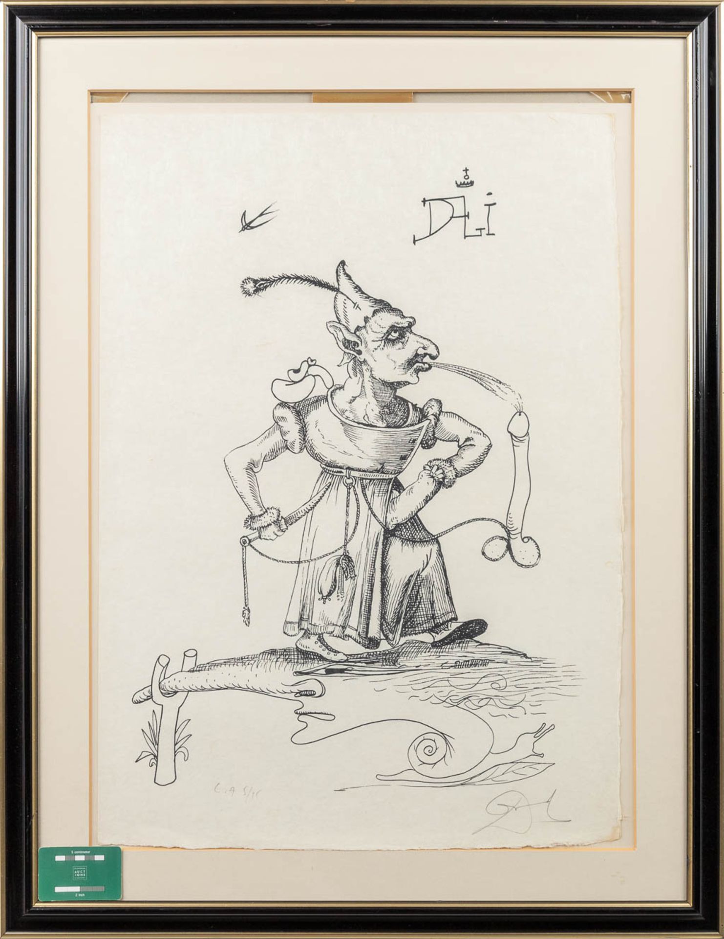 Salvador DALI (1904-1989) 'Pantagruel', a lithography 5/25, Epreuve D'artiste. (53 x 75cm) - Bild 4 aus 10