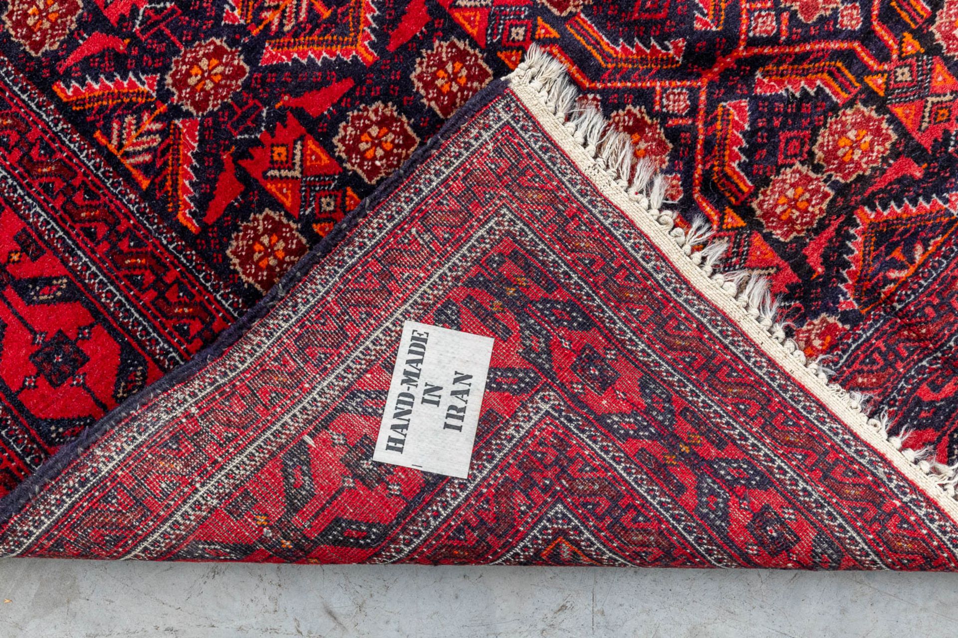 An hand-made carpet and marked Belutek, Iran.Ê(101 x 201 cm) - Image 7 of 9
