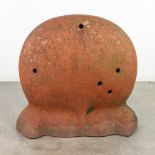 Yves RHAYƒ (1936-1995) 'No Title' a garden statue made of terracotta (22 x 75 x 72cm)