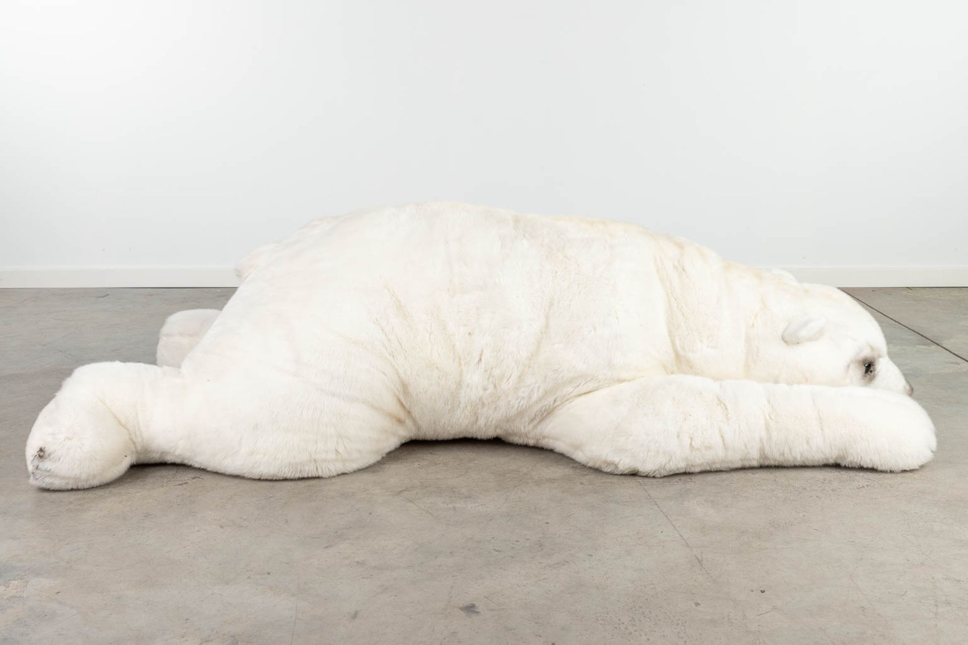 Steiff Polar Bear, EAN 501500, around 1991-1999 (170 x 45cm) - Image 5 of 18