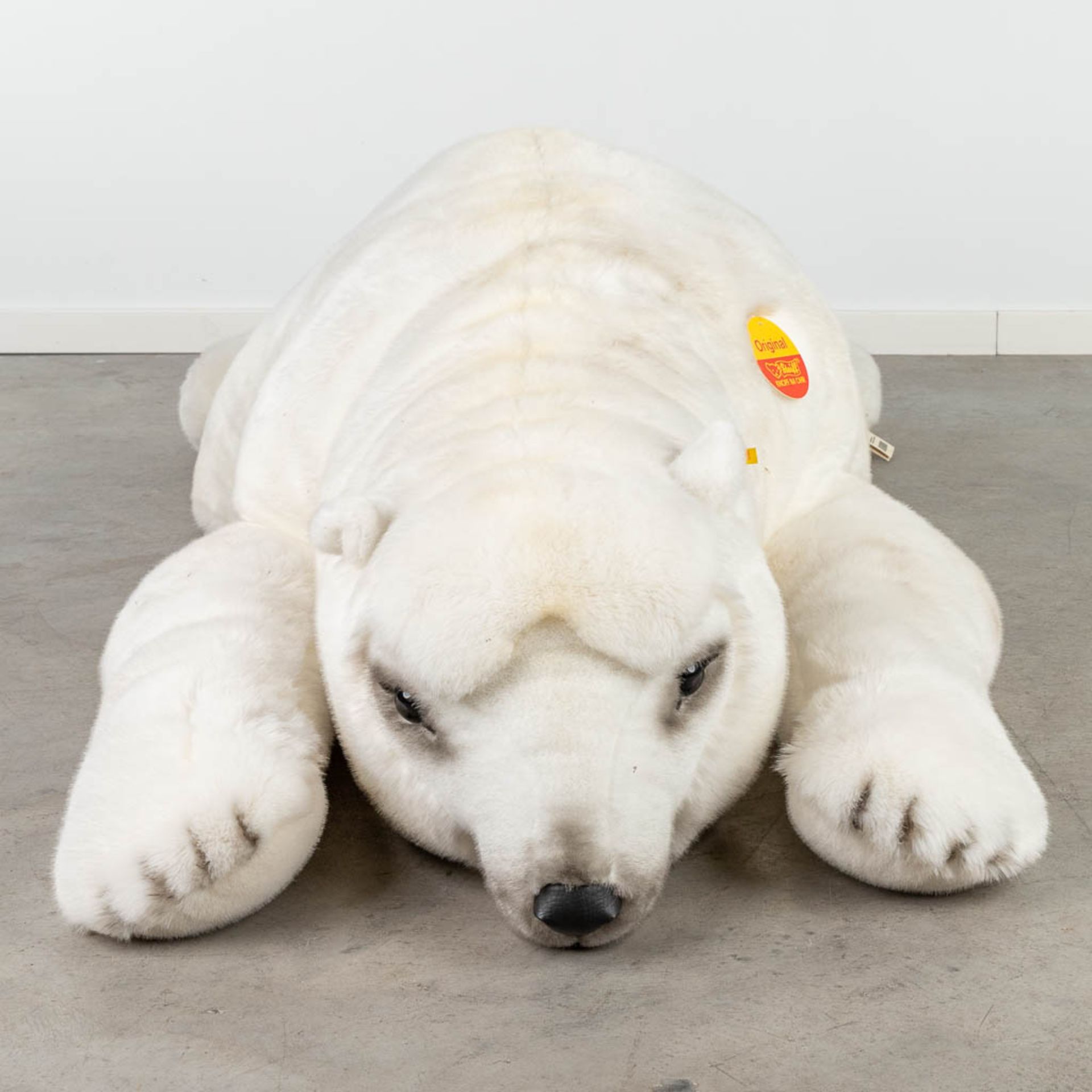 Steiff Polar Bear, EAN 501500, around 1991-1999 (170 x 45cm) - Image 13 of 18