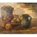 Constant PERMEKE (1886-1952)(attr.) an expressionist stilllife (56,5 x 47,5cm)