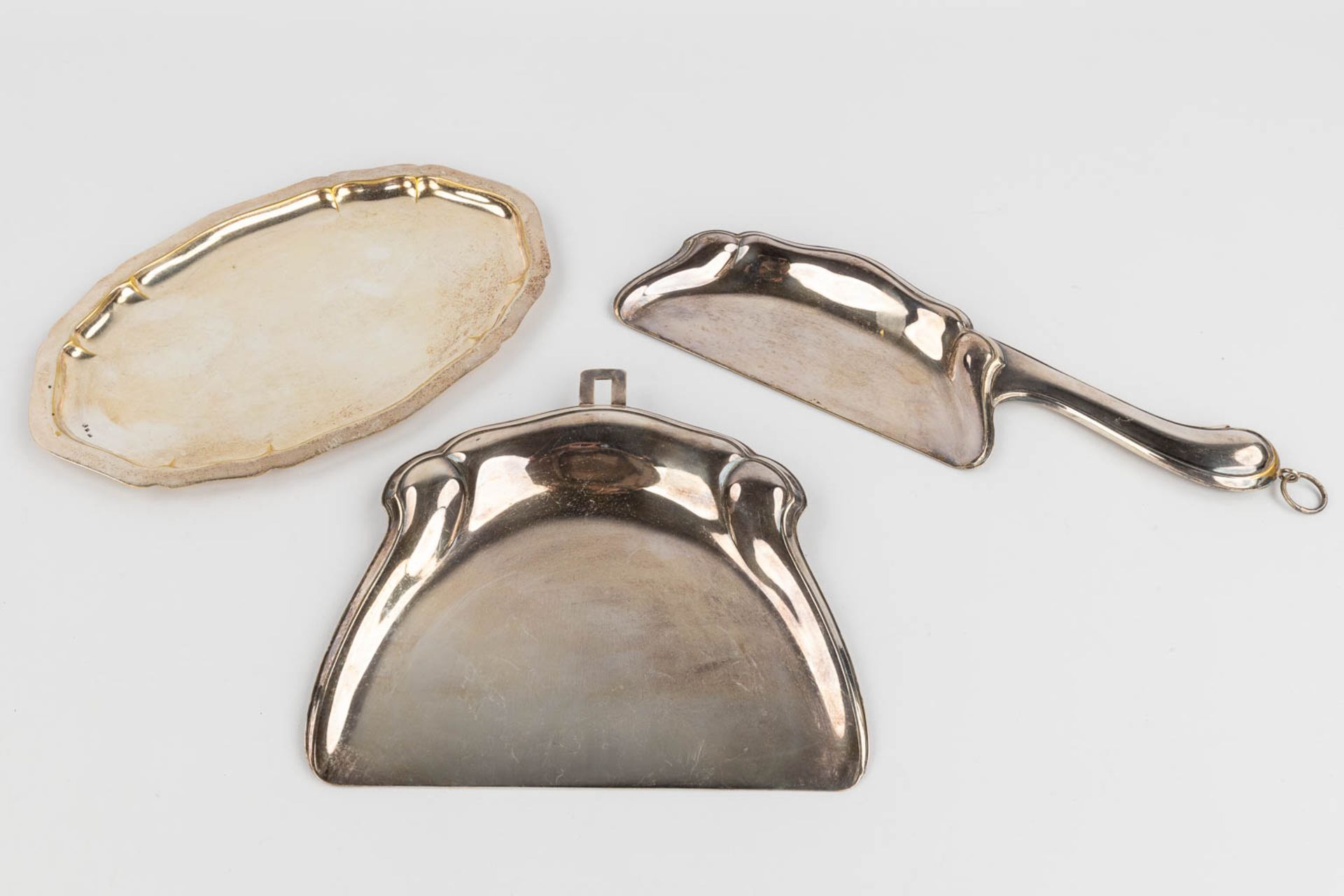 A big collection of silver-plated metal items and accessories. 20th C. (15 x 18 x 30cm) - Image 3 of 15