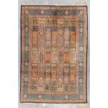 An Oriental hand-made carpet, Kashmir, India.Ê(178 x 123 cm)
