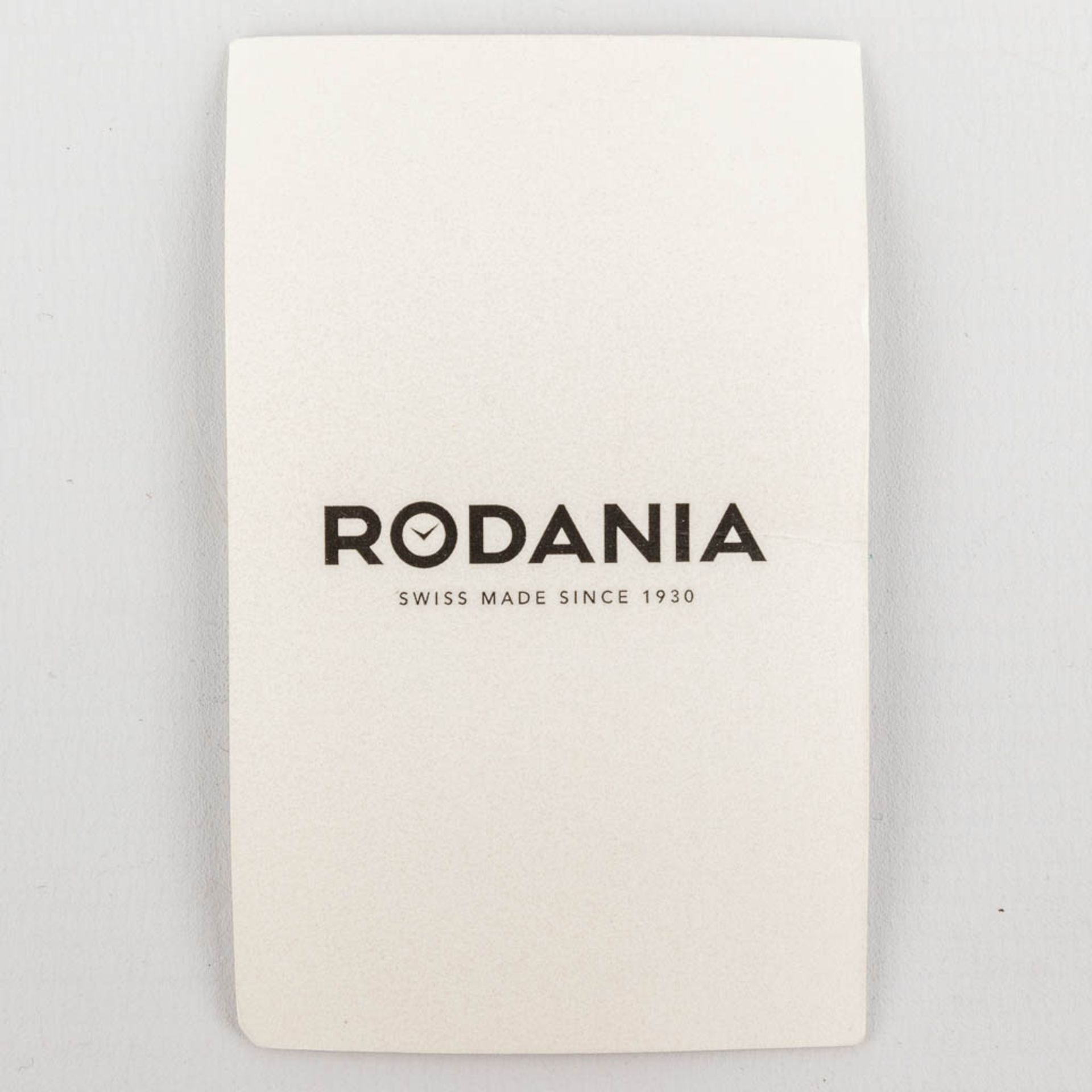 Rodania, a ladies wristwatch with black dial and diamonds, model VM-R2 (2 x 2,6cm) - Bild 2 aus 16