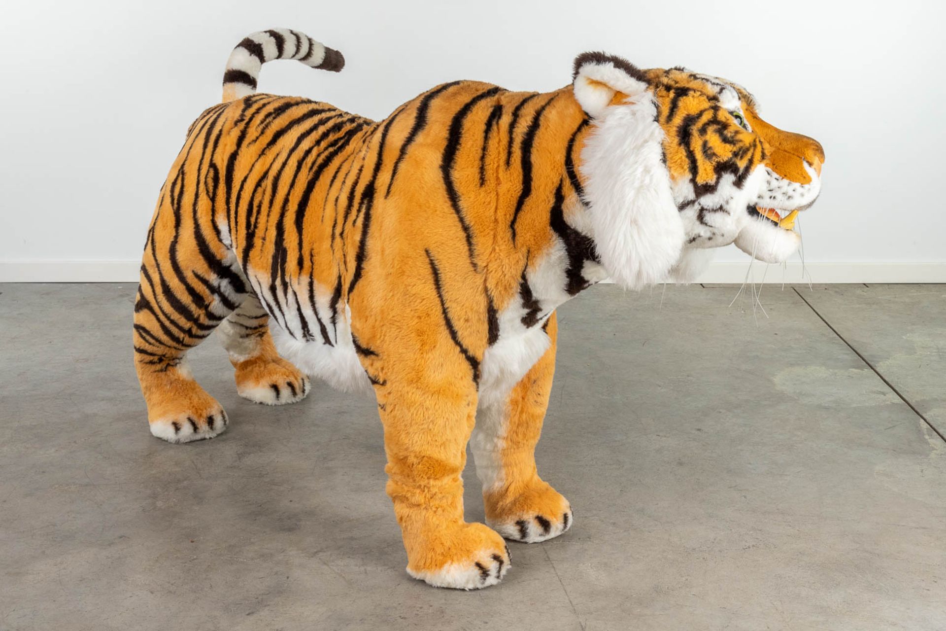 Steiff Tiger, EAN 502804, around 1991-1990 (170 x 90cm) - Image 13 of 15