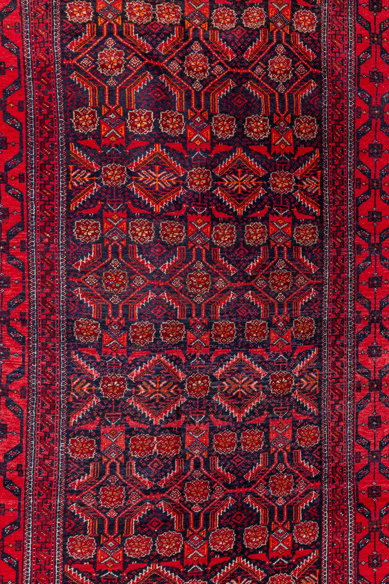 An hand-made carpet and marked Belutek, Iran.Ê(101 x 201 cm) - Image 8 of 9
