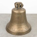 Fonderies de A. Causard a Tellin, a large bell made of bronze. Circa 1900 (45 x 45cm)