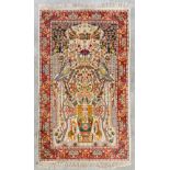 An Oriental hand-made carpet, 'Tree Of Life', Isphahan. (158 x 97 cm)