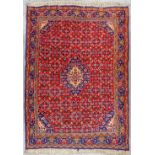 An Oriental hand-made carpet, Bidjar. (164 x 120 cm)