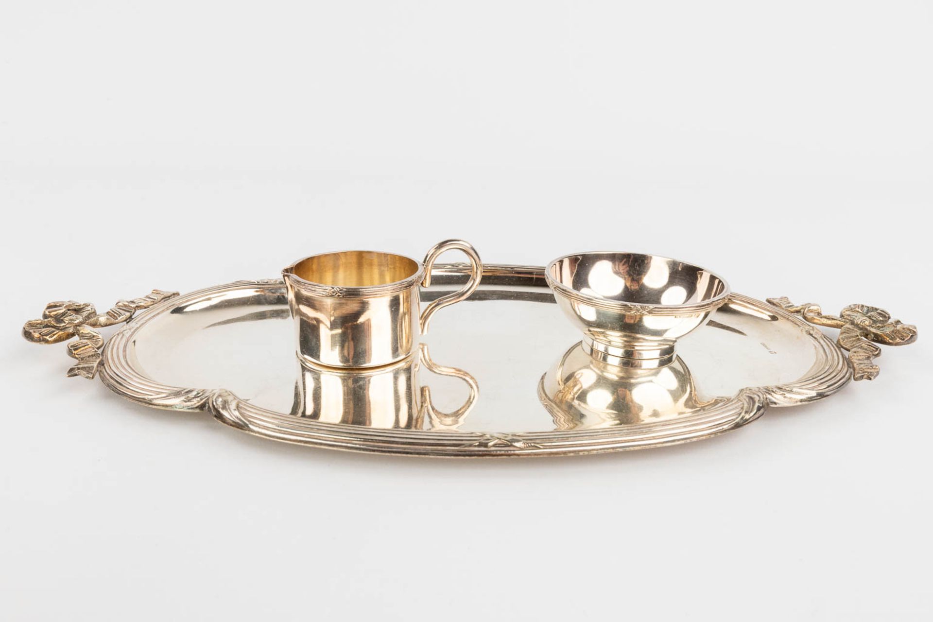 A big collection of silver-plated metal items and accessories. 20th C. (15 x 18 x 30cm) - Image 15 of 15