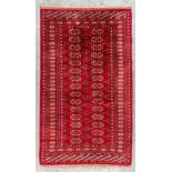 An Oriental hand-made carpet, Bokhara.Ê(154 x 95 cm)
