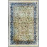 An Oriental figurative carpet, Isfahan. (295 x 195 cm)