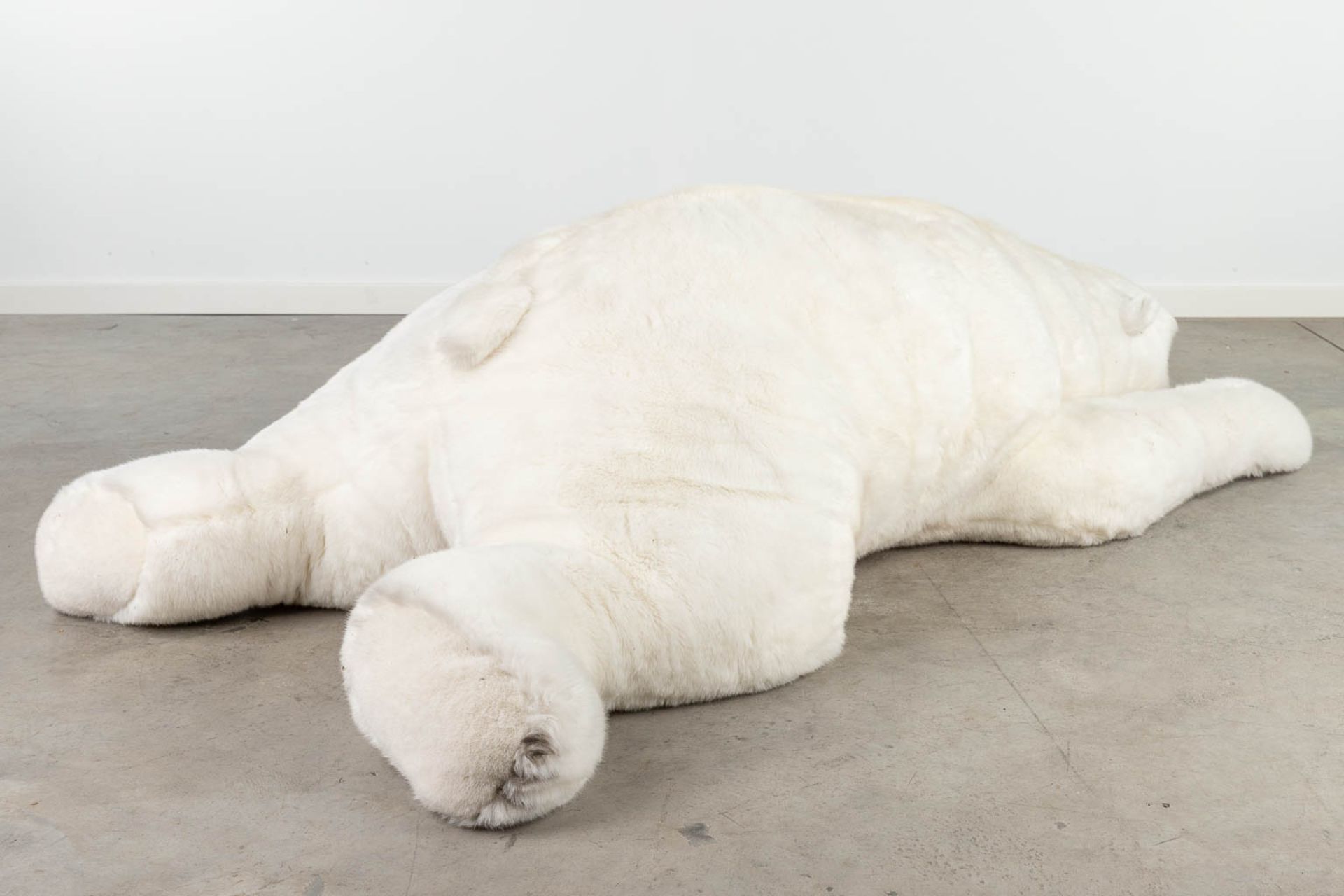 Steiff Polar Bear, EAN 501500, around 1991-1999 (170 x 45cm) - Image 6 of 18