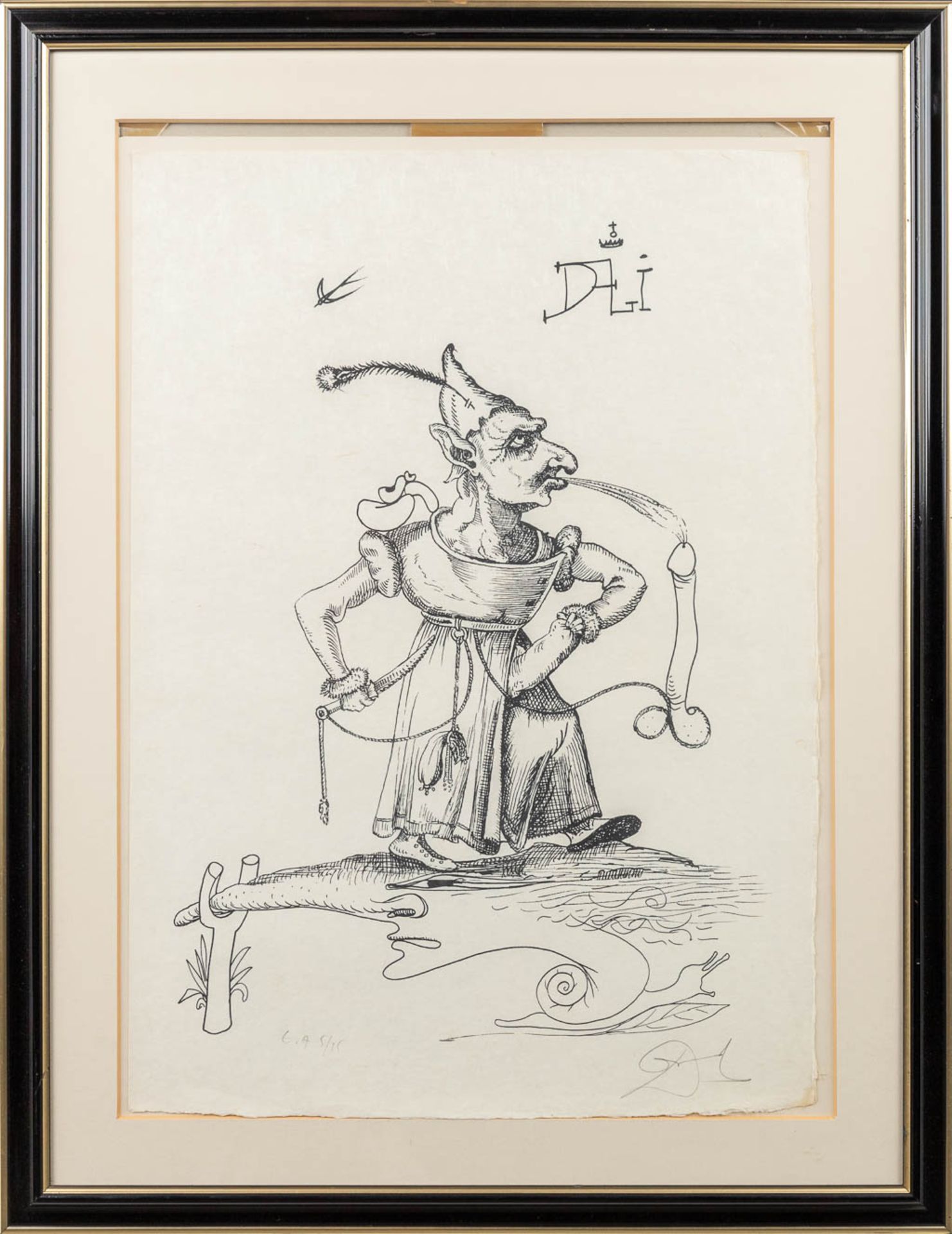 Salvador DALI (1904-1989) 'Pantagruel', a lithography 5/25, Epreuve D'artiste. (53 x 75cm) - Bild 10 aus 10