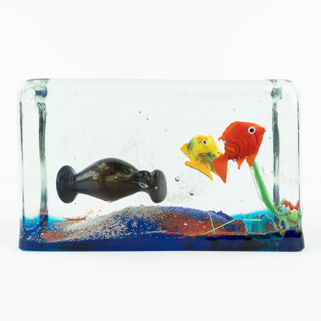 Alfredo BARBINI (1912-2007) 'Aquarium' (8 x 14 x 7cm) - Image 8 of 13