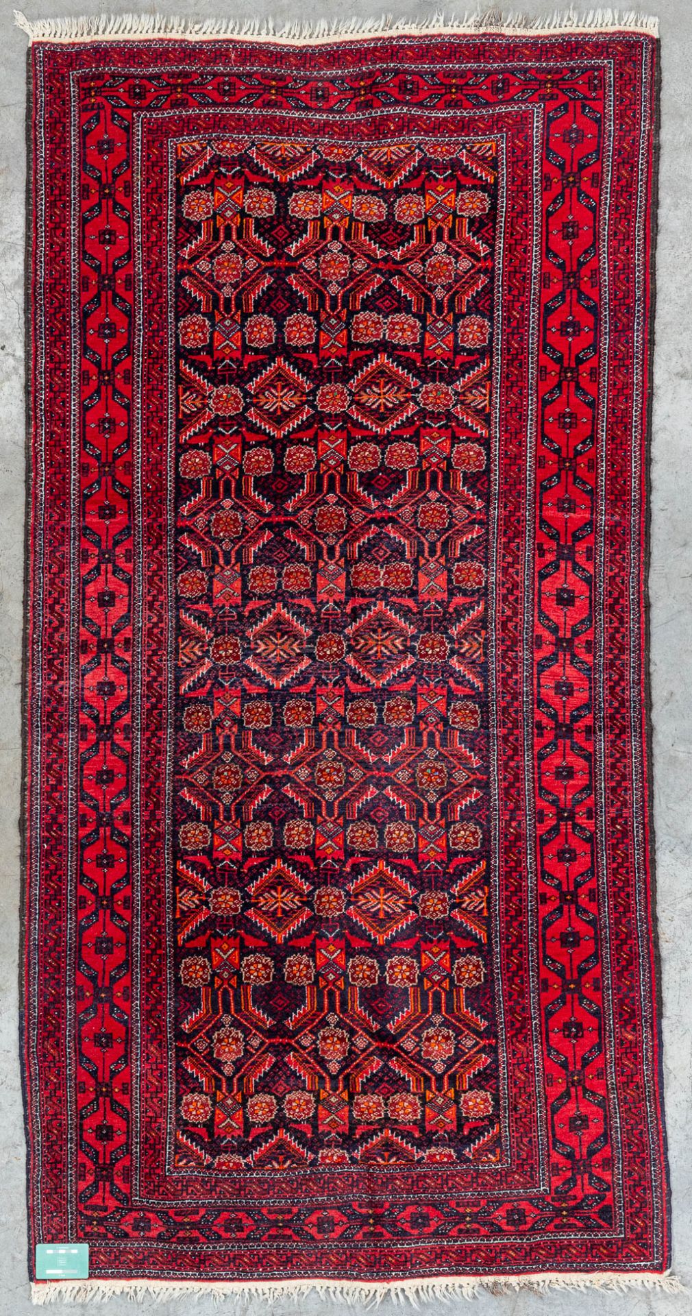 An hand-made carpet and marked Belutek, Iran.Ê(101 x 201 cm) - Image 9 of 9