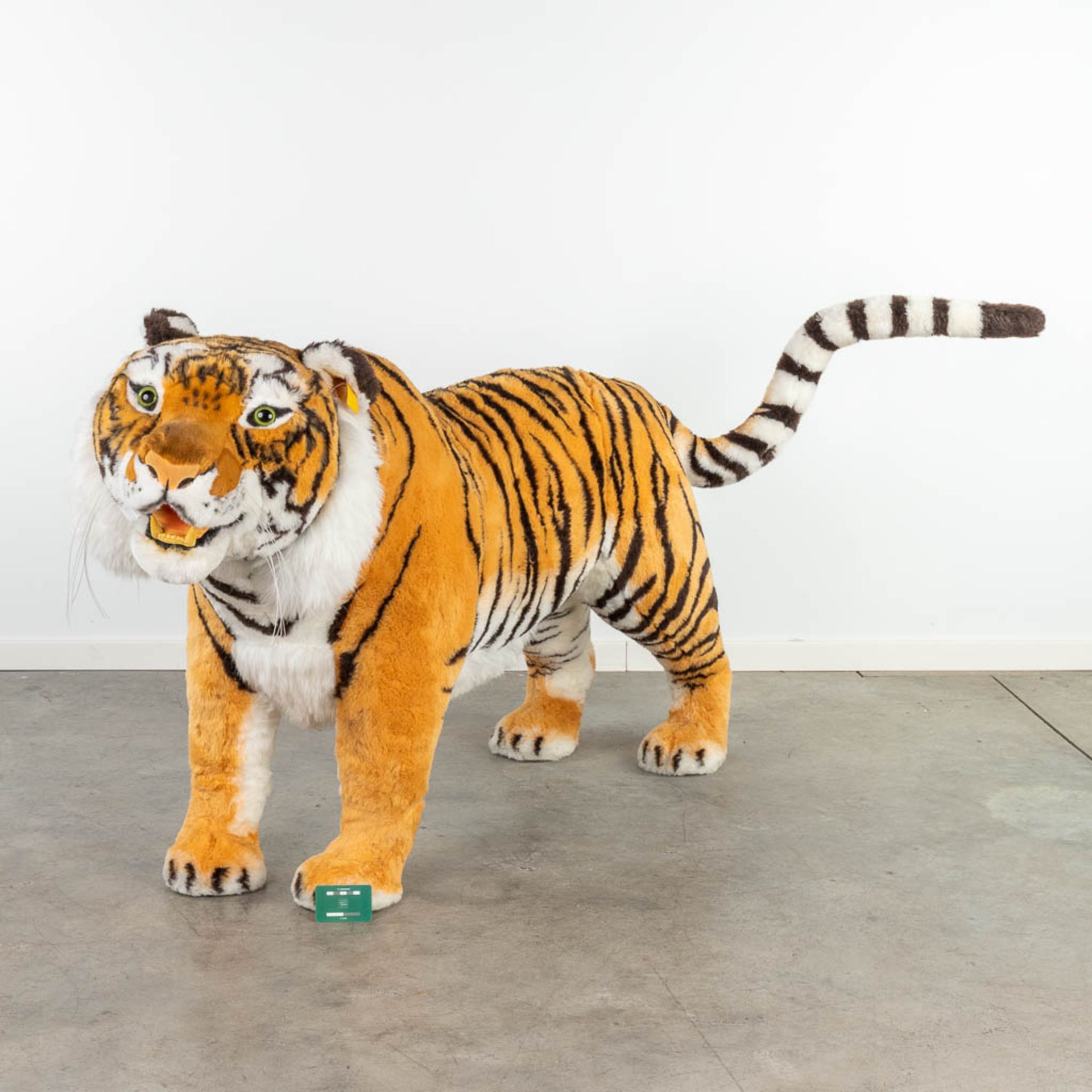 Steiff Tiger, EAN 502804, around 1991-1990 (170 x 90cm) - Image 2 of 15