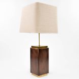 A table lamp in the style of Romeo Rega. (16 x 16 x 83cm)