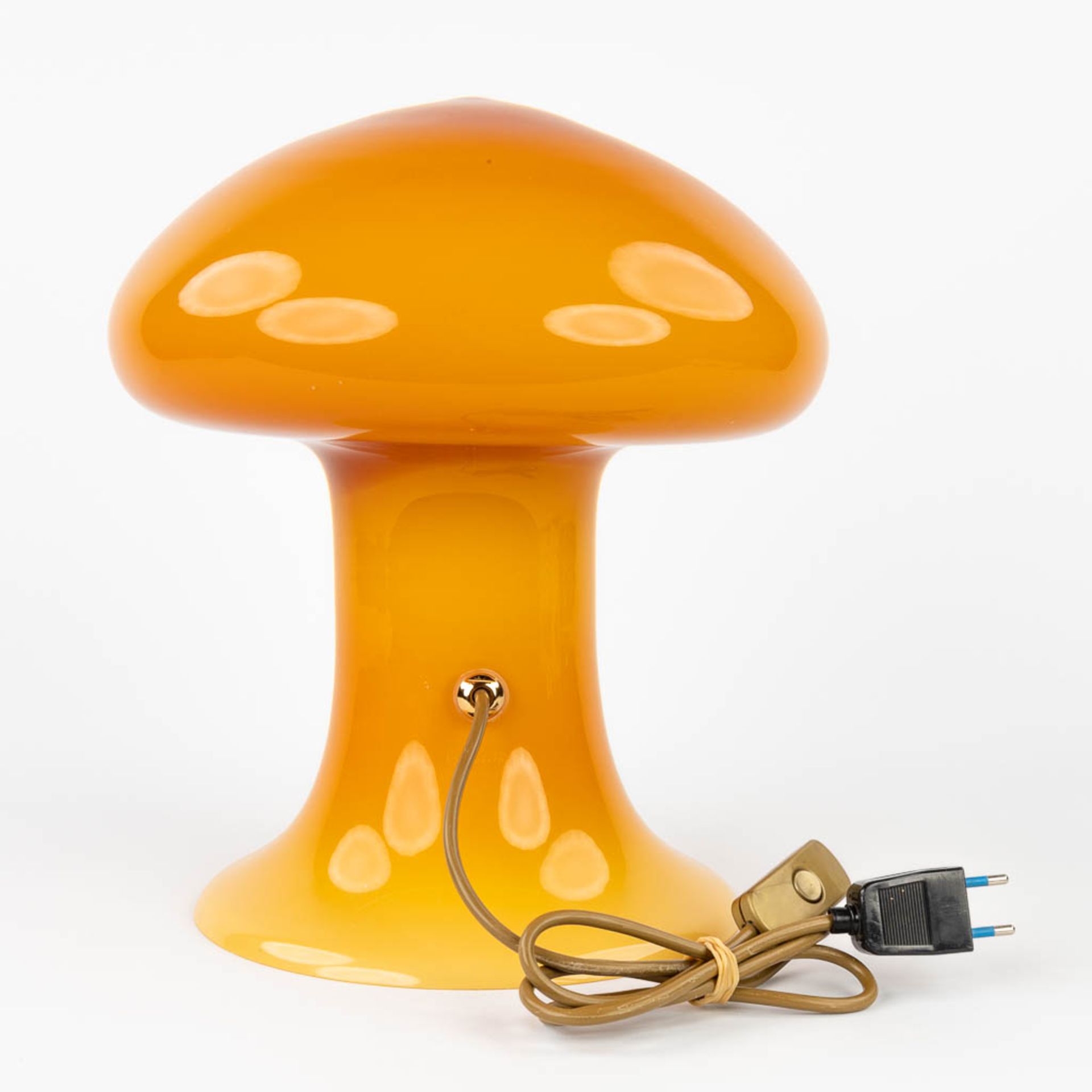 La Murrina, a lamp in the shape of a mushroom. Made in Murano. 20th C. (H:35 x D:30 cm) - Bild 5 aus 12