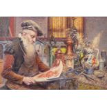 Theo VAN DOORMAEL (1871-1910) 'The Artist', oil on canvas. 1903 (W:63 x H:43 cm)