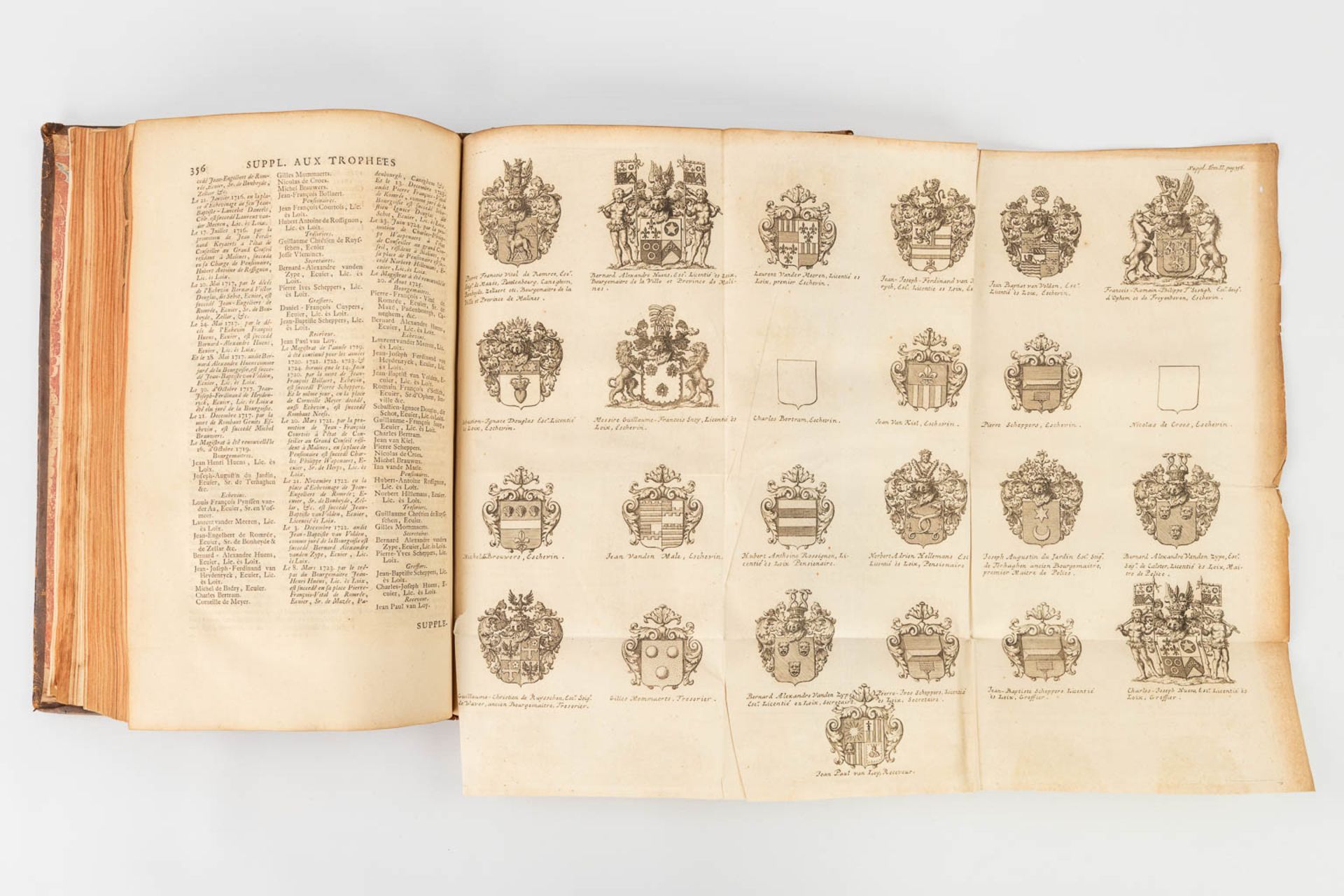 Christophe Butkens 'TrophŽes tant sacrŽs que profanes du duchŽ de Brabant' 1726 (W:22,5 x H:35 cm - Image 12 of 18