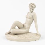 Elly STROBACH-KƒNIG (1908-2002) a statue made of faience for Royal Dux. Signed. (W:21 x H:21 cm)