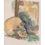 Joseph VERDEGEM (1897-1957) 'Memento Mori', oil on canvas. 1925 (W:39 x H:47 cm)