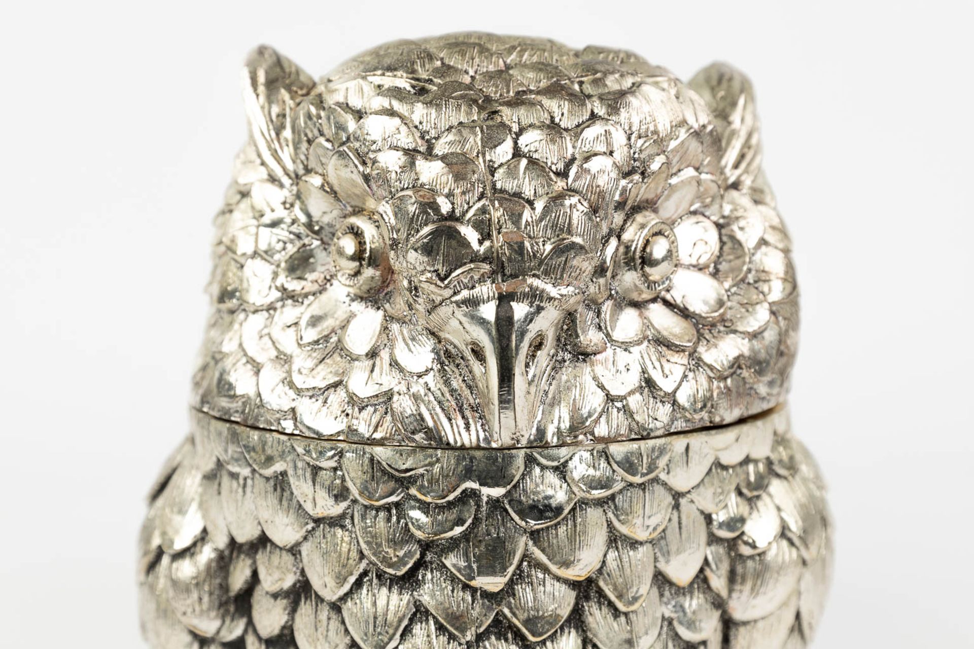 Mauro MANETTI (1946) 'Owl' a mid-century ice-pail. (W:15 x H:20 cm) - Image 10 of 12