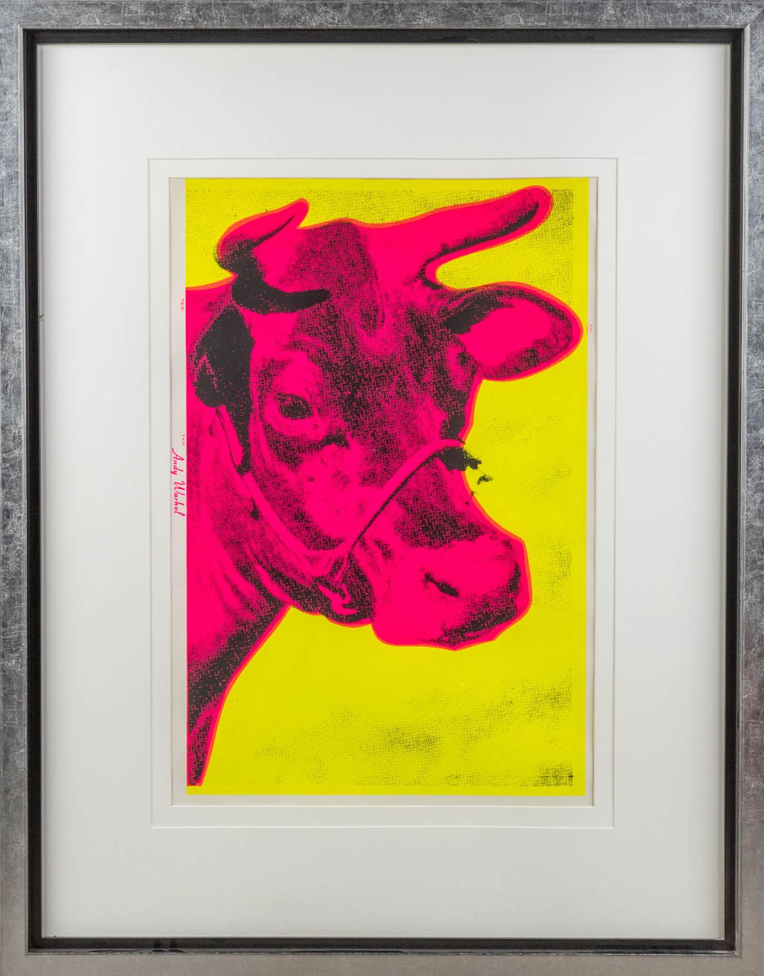 Andy WARHOL (1928-1987) 'Pink Cow', a lithography. (W:54 x H:84 cm) - Bild 3 aus 7