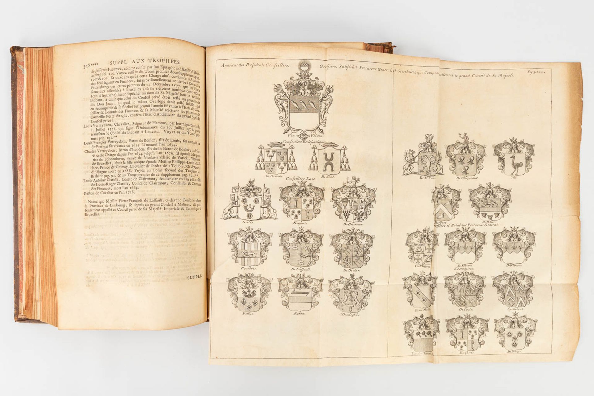 Christophe Butkens 'TrophŽes tant sacrŽs que profanes du duchŽ de Brabant' 1726 (W:22,5 x H:35 cm - Image 11 of 18