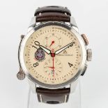 Lebeau-Courally, a men's wristwatch 'Le Baron' edition 'Rally Du Zoute' and numbered 01/25. (D:0,45
