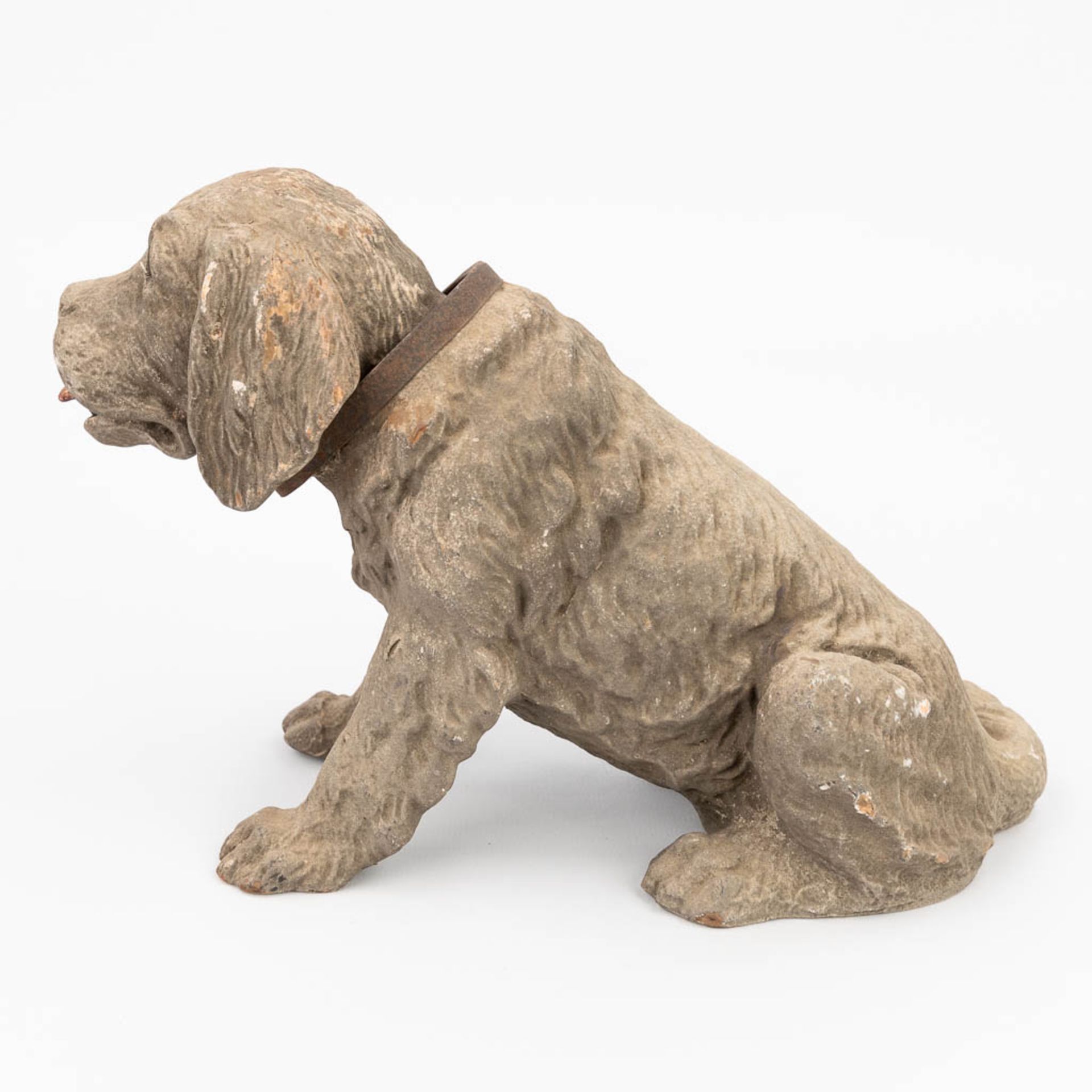 An antique 'Nodding Dog', papier machŽ. Circa 1900. (W:25 x H:17 cm) - Image 5 of 13