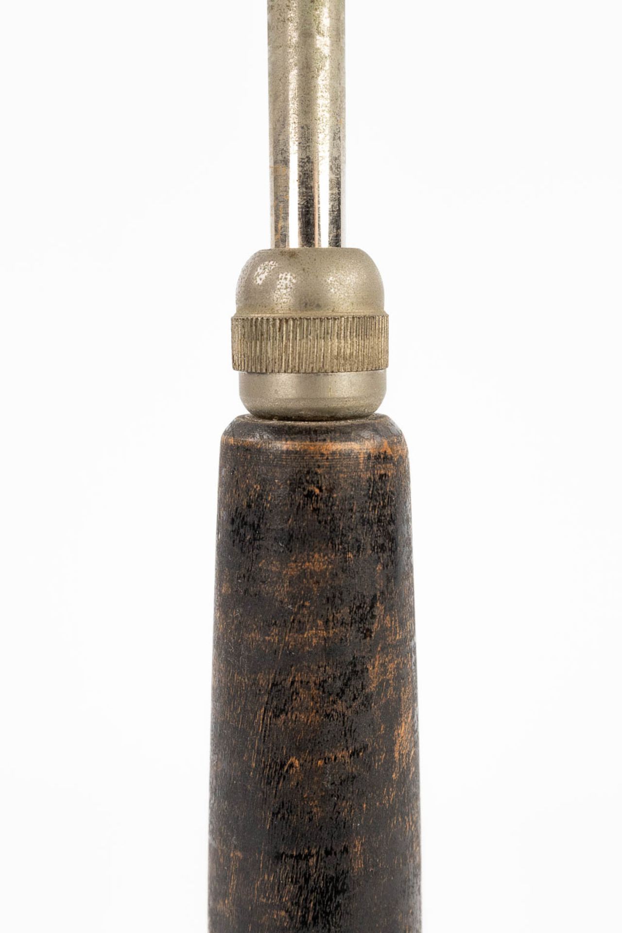 Christian DELL (1893-1974) 'Table lamp' made of metal and wood. (H:37 x D:16 cm) - Image 10 of 12