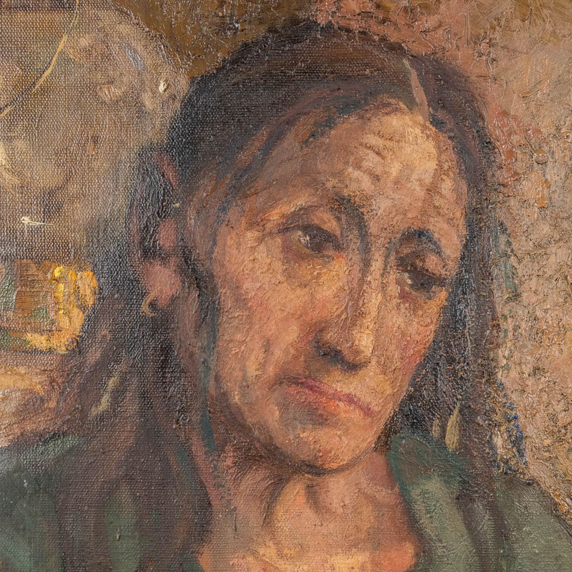 Alidor GEVAERT (1911-1997) 'Les Femmes' oil on canvas. (W:176 x H:130 cm) - Bild 10 aus 11