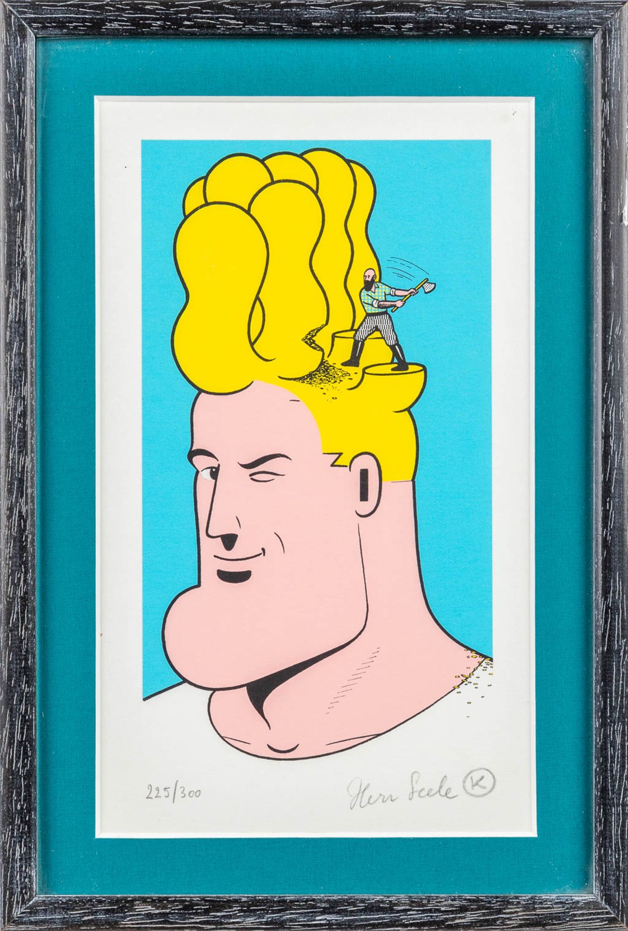 Herr SEELE (1959) & KAMAGURKA (1956) 'Cowboy Henk' a lithography. (W:15,5 x H:27 cm) - Bild 5 aus 7